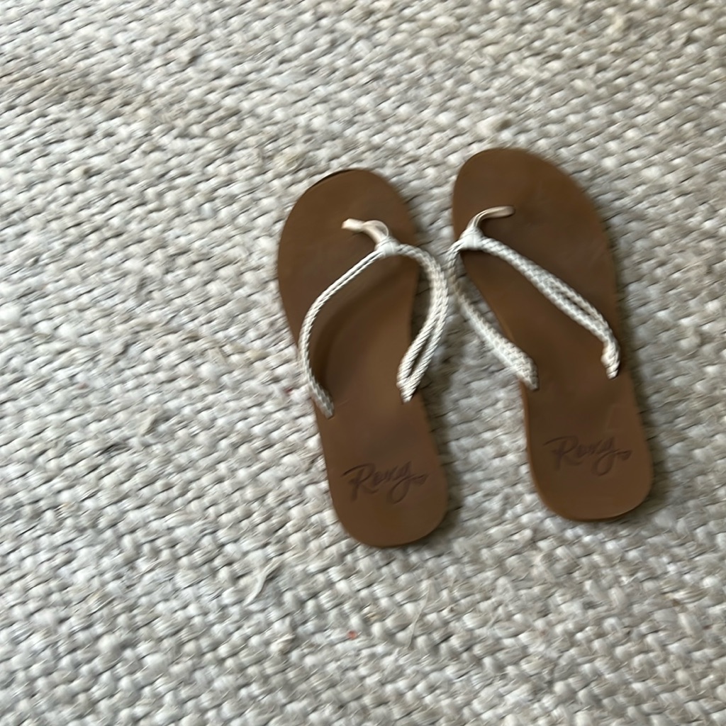White Flipflops